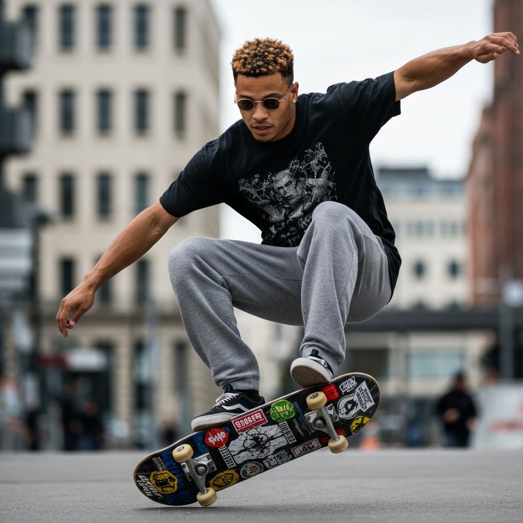 Marcus 'Mad Dog' Thompson - Professional Skateboarder